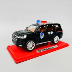 Mô Hình Xe 1:24 land cruiser cảnh sát màu đen Hợp kim có thể mở cửa - Âm thanh Đèn - Dài 22cm - rộng 9cm - cao 6.3cm - nặng : 800gram - FULL BOX : box màu SKU : oto472c - K55-T2-S8