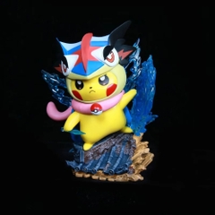 Hàng Cao Cấp - Mô Hình Pokemon pikachu cosplay ninja bản cao cấp - Cao : 12cm - Nặng : 300gram - Figure pokemon - Full Box - N1-K51-T4-S1