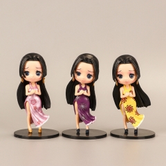 Mô Hình OnePiece Bộ 3 Boa hancock - Cao 13cm - nặng 200gram - Bọc túi OPP - No Box - N3-K42-T1-S2