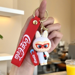Móc Khóa labubu cầm ván - Dây móc dài : 10cm - Mô Hình Cao : 6cm - Nặng : 50gram - No Box : bọc túi OPP K76-T6-S4