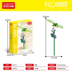 Bộ lắp ghép Hoa & côn trùng 102pcs. SKU: LG-9127-9 ( VAT 001-06-11 ) - K129-T1-S9