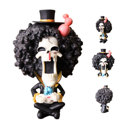 Mô hình đồ chơi - Brook cực dễ thương - One Piece - Bộ Chibi - N1-K26-T2-S2