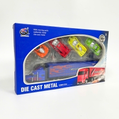 xe contener chở xe hỗn hợp - SKU : oto-QZ642-B - ( Vat : 003-01-50 )