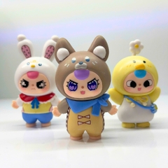 Mô Hình bộ 6 Nhân Vật Baby there siêu dễ thương - Cao : 8-9cm - Nặng 332gram - No Box - K23-T2-S3