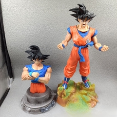 Mô hình DragonBall songoku + bán thân dáng đứng - Cao 33cm -nặng 1200gram - Dragon Ball - Hộp Màu - N1-K53-T4-S1
