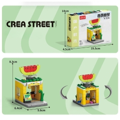 Đồ Chơi Lắp Ghép Lego Cửa hàng Trái Cây - 91 hạt - Full Box - Sku : LG-8974-7 ( VAT 001-11-11 ) - K128-T1-S7