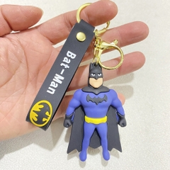 Móc Khóa Bat Man áo Xám dáng đứng siêu ngầu . Dây móc dài : 10cm - Mô Hình Cao : 6cm - Nặng 50gram - K75-T1-S7