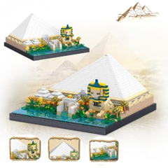 Đồ Chơi Lắp Ghép Lego Kim Tự tháp  - 1600 hạt - Full Box - Sku : LG-32101