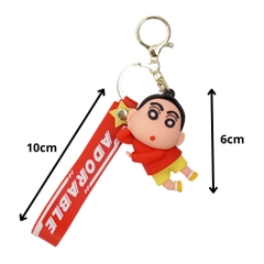 móc khóa shin nằm áo đỏ - Dây móc dài : 10cm - Mô Hình Cao : 6cm - Nặng : 50gram - No Box : bọc túi OPP n3-k18-t6-s2