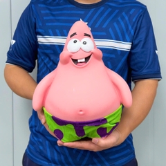 Mô hình Bọt Biển Patrick Star dáng đứng . Cao 32cm - rộng 29cm - nặng 1kg2 - Figure SpongeBob SquarePants - Có hộp - mm22 K9-T4-S10