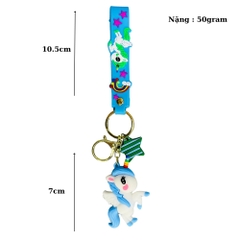 móc khóa kì lân xanh - Dây móc dài : 10.5cm - Mô Hình Cao : 4cm dài 7cm - Nặng : 50gram - No Box : bọc túi OPP