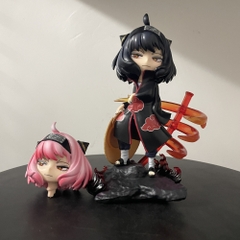 MÔ HÌNH ANYA FORGER - ANYA FORGER cospay itachi - Cao : 18.5cm - Nặng : 400gram - Có Hộp Màu - N1-K48-T1-S3