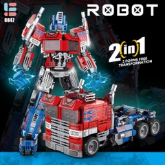 Đồ Chơi Lắp Ghép Lego ( 2 in 1 ) Oto và Robot Optimus Prime - 438 hạt - Full Box - Sku : LG-C5239 ( VAT 001-21-25 ) K131- T1-S16/S17
