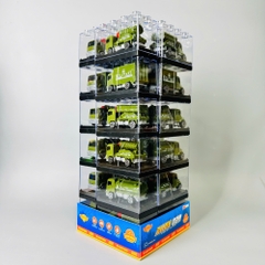 ( GIá 1 Xe - 1 Lốc 24 xe - Đặt Số Lượng 24 ) Xe Quân Sự 1:64 siêu đẹp có bán ngẫu nhiên và theo lốc 24 xe - Xe Hợp Kim Ô Tô Quân Sự -  Cao 33cm Ngang 14cm - Hộp Nhựa Trong - ( VAT : DCM473-10 )