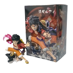 Mô Hình Onepiece Luffy Chiến Đấu - Cao 9.5cm - nặng 110gram - Figure onepiece - Hộp Màu - K26-T2-S8