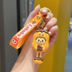 Móc Khóa labubu Que Kem Cam . Dây móc dài : 10cm - Mô Hình Cao : 8cm - Nặng 50gram - K75-T6-S9