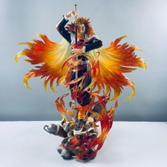 Mô Hình Kimetsu No Yaiba Viêm Trụ dáng đứng cầm kiếm - cao 30cm - nặng : 1300gram - Figure Thanh gươm diệt quỷ - Full Box - N1-K47-T5-S3