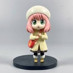 MÔ HÌNH ANYA FORGER - SPY X FAMILY - TANTEI-GOKKO Đội Mũ Trắng - Cao : 14cm - Nặng : 140gram - No box - N1-K38-T2-S2