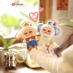 Hàng Chính Hãng - Blinbox babythree Heo Học Viện mắt dưng blind box set 8 ngẫu nhiên - cao ~ 18cm - Nặng 500gram - Túi Mù - Hộp Màu