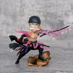 Mô Hình OnePiece Zoro G5 chibi - cao 8cm - nặng 100gram - Hộp Màu - Figure One Piece -  N1-K50-T3-S3