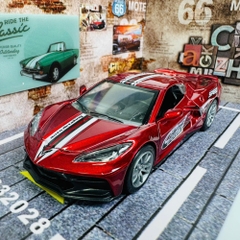 Mô Hình Xe ferari đỏ họa tiết tỉ lệ 1:36 Hợp kim có thể mở cửa - bánh sau chạy cót - Dài 12.5cm - rộng 5.5cm - cao 3.5cm - nặng : 300gram - FULL BOX : box màu SKU : oto530a - K52-T2-S4