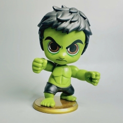 Mô Hình Avenger Hulk chibi Lắc Đầu Dáng Đứng - Cao 11cm - Nặng 150gram - Figure Avenger - Full Box - (VAT : G873-78) - K73-T4-S2