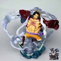Hàng Cao Cấp - Mô Hình Luffy gear 4 chiến đấu - Cao 20cm - nặng : 1kg - SKU : op405 - K18-T4-S1