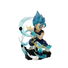 Mô hình DragonBall vegito tóc xanh bắn chưởng hiệu ứng base đẹp - Cao 10.5cm - nặng 150gram - Dragon Ball - Có Hộp màu N1-K48-T3-S2