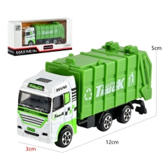 Mô Hình 3 Oto Xây Dựng Vàng Xanh hợp kim , tỉ lệ 1:64 - Dài 12cm - rộng 3.5cm - cao 5cm- SKU : oto-CF17-M10 - ( Vat : 003-01-20 )