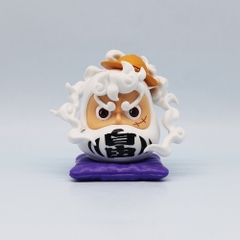 Mô Hình OnePiece luffy chibi Tượng thần tài Daruma - Cao 8.5cm - nặng 200gram - Figure OnePiece - Có Hộp Màu N1-K22-T3-S3
