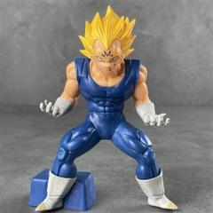 Mô Hình Dragon Ball Vegeta Majin dáng đứng chiến đấu - Cao 15cm - nặng 150gram - Có Box màu -
