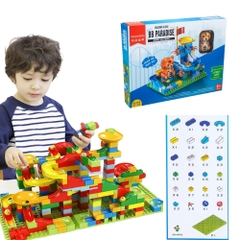 Đồ Chơi Lắp Ghép xây dựng bóng trượt Hổ - 87 chi tiết  - Full Box - SKU : LG-965