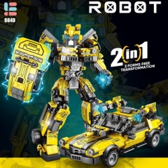 Đồ Chơi Lắp Ghép Lego ( 2 in 1 ) Oto và Robot BumbleBee - 441 hạt - Full Box - Sku : LG-C5237 ( VAT 001-21-25 ) K131- T1-S14