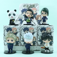 Mô Hình Jujutsu Kaisen bộ 6 chú thuật hồi chiến Bản B - Cao 6-8cm - nặng 300gram - bọc túi OPP - No box - N3-K43-T2-S3