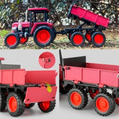 Mô Hình xe máy cầy màu đỏ đen tỉ lệ 1:24 Hợp kim - bánh sau chạy cót - Dài 26cm - rộng 9cm - cao 10cm - nặng : 250gram - FULL BOX : box màu SKU : oto479a - K69-T5-S3