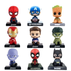 Mô Hình đồ chơi -  Deadpool Lắc Đầu - Marvel Comics - Bộ lắc đầu - Có Hộp Đẹp - N3-K24-T3-S2