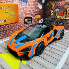 Mô Hình Xe Đua Cam Vạch Xanh tỉ lệ 1:36 Hợp kim có thể mở cửa - bánh sau chạy cót - Dài 12.5cm - rộng 5.5cm - cao 3.5cm - nặng : 300gram - FULL BOX : box màu SKU : oto534a - K53-T3-S1