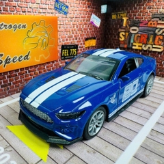 Mô Hình Xe Đua Xanh Dương tỉ lệ 1:36 Hợp kim có thể mở cửa - bánh sau chạy cót - Dài 12.5cm - rộng 5.5cm - cao 3.5cm - nặng : 300gram - FULL BOX : box màu SKU : oto539b - K52-T1-S4