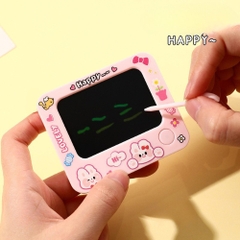 Móc Khóa Bảng Tính Rabbt Màu Hồng . Dây móc dài : 7.5cm - Cao : 6.5cm - Nặng 50gram