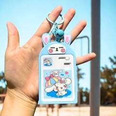 Móc Khóa xếp hình gấu cinamoroll . Dài 6cm , cao 10cm - Nặng 50gram - SKU : moc282b