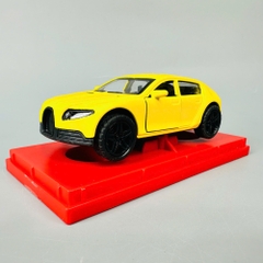 Mô Hình Xe đua vàng tỉ lệ 1:36 Hợp kim có thể mở cửa - Dài 12cm - rộng 5cm - cao 3cm - nặng : 300gram - FULL BOX : box màu SKU : oto474v - K55-T3-S9