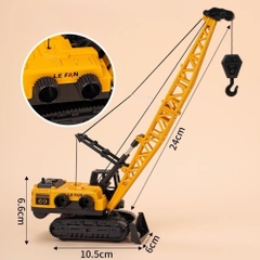 Đồ Chơi Trẻ Em Xe Cẩu Chạy Cót - Cao : 24cm Dài : 10.5cm - Nặng : 300gram - Bọc Túi - SKU : dc11 K71-T1-S7