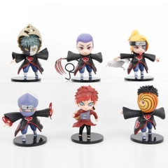 Hàng Cao Cấp - Mô hình Naruto Bộ 6 các nhân vật Naruto Bản A - Cao 9 - 10cm - nặng 100gram - Figure Naruto - No Box