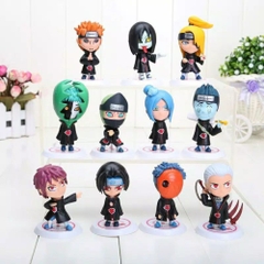 Mô hình Naruto Bộ 11 các nhân vật Naruto - Cao 6-7cm - nặng 300gram - Figure Naruto - No Box N3-K38-T1-S3