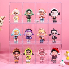 Hộp Meca Trưng Bày 10cm – Kệ Meca Mini Trong Suốt – Bảo Vệ Mô Hình Anime, Figure Nhỏ