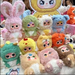 Hàng xưởng sản xuất - Baby Three 12 Con Giáp Baby Three Zodiac blind box ngẫu nhiên - cao ~ 16cm - Nặng 500gram - Túi Mù - Hộp Màu
