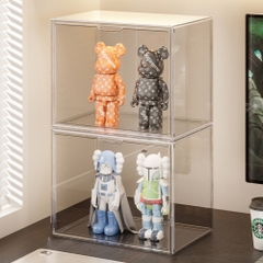 Hộp Meca Trưng Bày Mô Hình Túi Xách Giày – Cao 36cm Dài 27cm Rộng 22cm – Kệ Trưng Bày Trong Suốt Sang Trọng