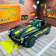 Mô Hình Oto mẹc cổ đua màu đen . tỉ lệ 1:43 - Chạy Cót - Dài 10.8cm - rộng 4.5cm - cao 2.6cm - nặng : 200gram - FULL BOX . SKU : oto506a - 4362A - K53-T4-S6