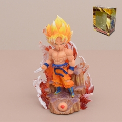 Mô Hình goku chibi dáng đứng siêu ngầu . Cao 10cm , nặng 155gram - sku : db322b - K2-T3-S3