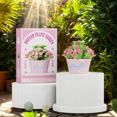 Combo 3 bộ lắp ghép chậu hoa - 108 hạt - Full Box - Sku : LG-W1503-05 ( VAT 001-C3-11 ) - K116-T2-S5